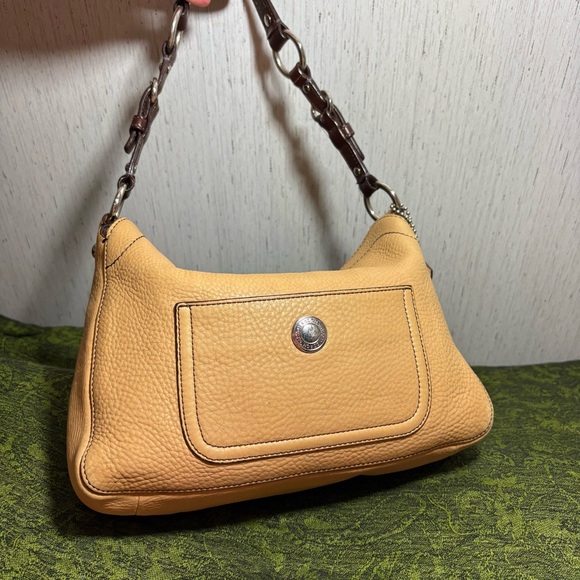 coach Chelsea turnlock tan leather handbag - Picture 4 of 17
